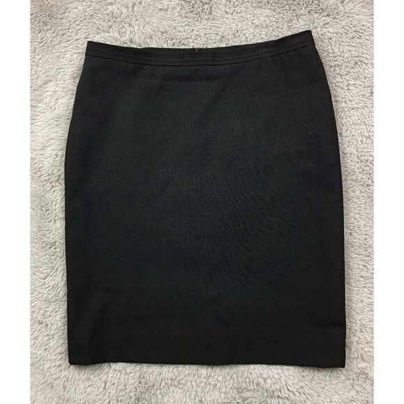 Club Monaco wool black pencil skirt - Picture 2 of 7